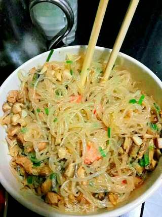 香菇瘦肉粉丝包的做法步骤:6