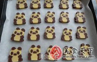熊猫饼干的做法步骤:20