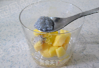 清热排毒,美肤瘦身的----兰香子芒果饮的做法步骤:8