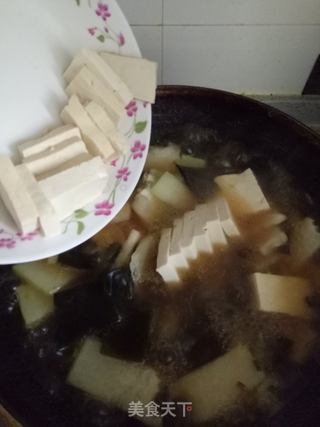 冬瓜海带炖豆腐的做法步骤:11