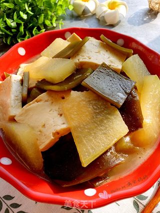 冬瓜海带炖豆腐的做法步骤:14