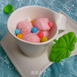 牛奶棉花糖冰淇淋的做法步骤:7