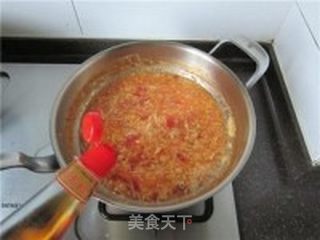 番茄金针蛋花汤的做法步骤:14