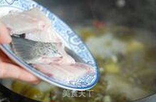 酸菜鱼片的做法步骤:9