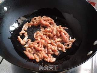 京酱肉丝的做法步骤:5