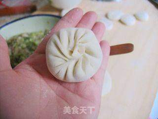 喜欢你没道理——香芹肉包的做法步骤:10