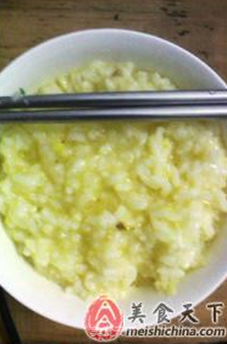 鸡蛋米饭馅饼的做法步骤:3