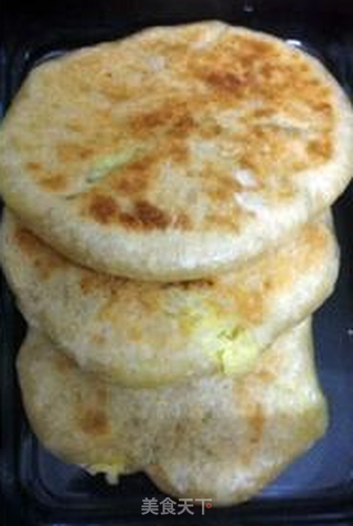 鸡蛋米饭馅饼的做法步骤:12