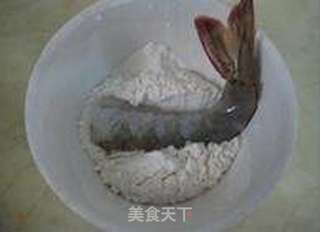 黄金虾的做法步骤:4