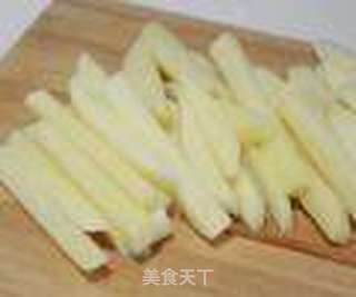 煎薯条的做法步骤:4