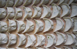 韭菜鸡蛋虾皮饺子的做法步骤:9