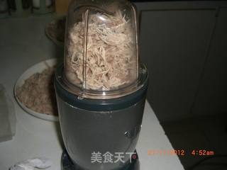 自制芝麻肉松的做法步骤:6