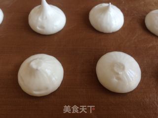 蘑菇蛋白糖的做法步骤:7