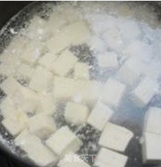 虾球烩豆腐的做法步骤:3