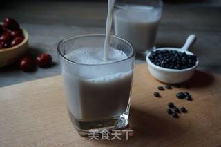 黑豆红枣豆浆的做法步骤:6