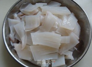 香辣炒鱿鱼的做法步骤:5
