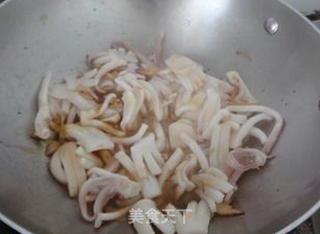 香辣炒鱿鱼的做法步骤:11