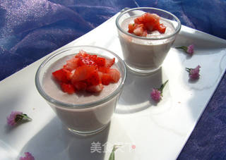 草莓椰香芋泥的做法步骤:6