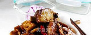 腊排骨烧笋块的做法步骤:12