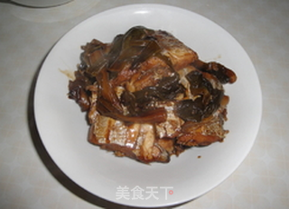 无油烟葱焅鱼的做法步骤:6