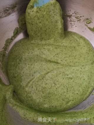 迷你抹茶小蛋糕的做法步骤:6