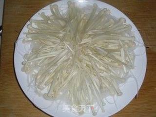 家常快手菜——金针粉丝蒸虾的做法步骤:6