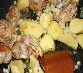 黑椒咖喱鸡腿的做法步骤:9