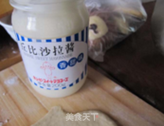 肉松面包卷的做法步骤：2