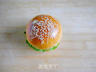 【鲜虾沙拉汉堡】--- 为孩子带来快乐的早餐的做法步骤:8