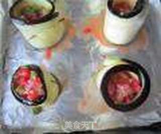 芝士酿烤茄子的做法步骤:9