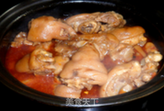 红油芸豆猪蹄的做法步骤：9