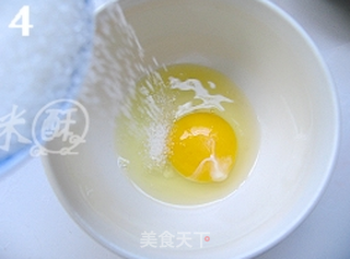 香蕉核桃马芬的做法步骤:4