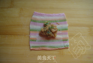 【彩虹馄饨】为宝宝打造的美食的做法步骤:10