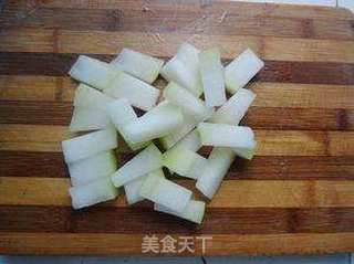 香菇烧冬瓜的做法步骤:2