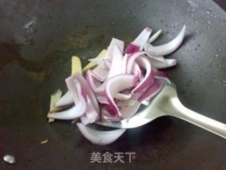 洋葱爆鳝片的做法步骤:5