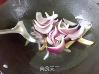 洋葱爆鳝片的做法步骤:6