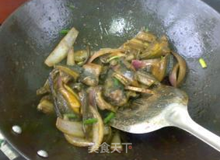 洋葱爆鳝片的做法步骤:12
