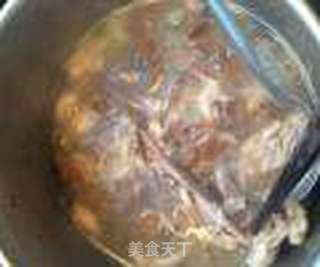 鸡汤米线的做法步骤:6