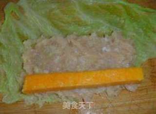 【吉祥如意白菜卷】适合过年和宴客吃的菜---吉祥富贵发百财的做法步骤:11