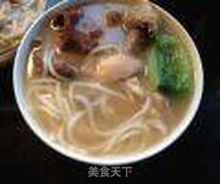 鸡汤米线的做法步骤:14