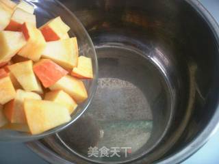 南瓜绿豆羹的做法步骤:4