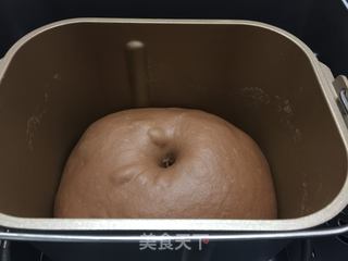可可咸奶油面包的做法步骤:9