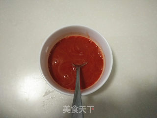 蜜汁鸡肉卷的做法步骤:2
