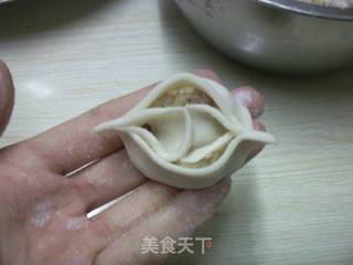 鸳鸯蒸饺的做法步骤:13