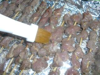 烤羊肉串的做法步骤:6