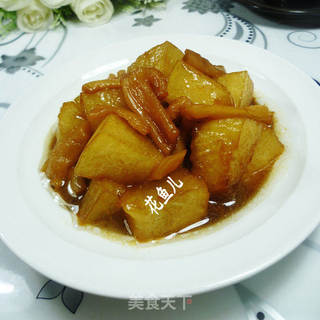 萝卜干烧冬瓜的做法步骤:14