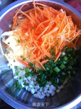 玉米土豆饼的做法步骤:2