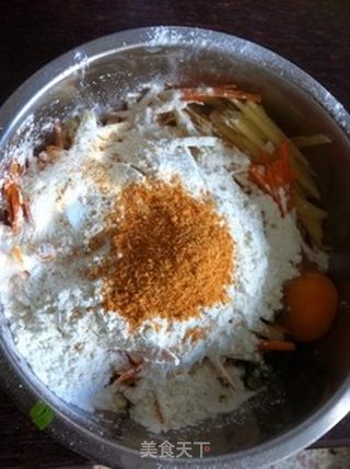 玉米土豆饼的做法步骤:4
