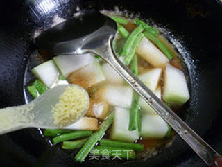 梅豆烧冬瓜的做法步骤:12