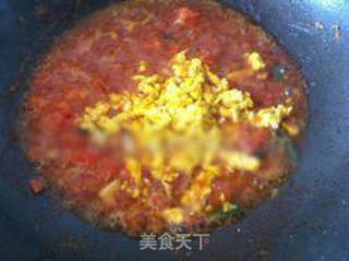 西红柿鸡蛋面的做法步骤:9